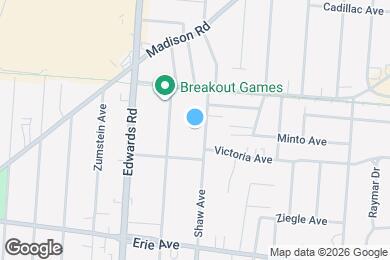 Map image of the property - 3627 Shaw Ave
