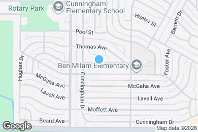 Map image of the property - 3025 Abbott Ave