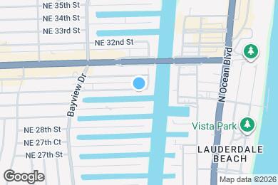 Map image of the property - 2866 NE 30th St