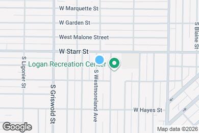 Map image of the property - 1400 S Westmoreland Ave