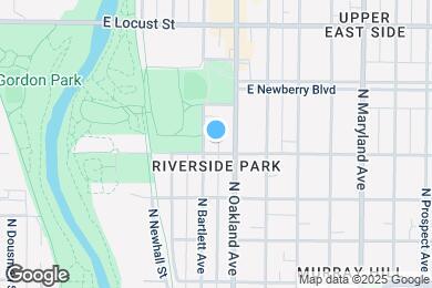 Map image of the property - 1712 E Park Pl