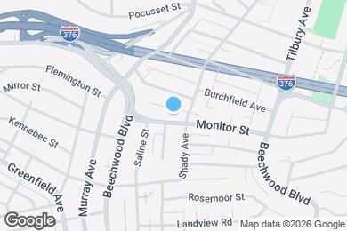 Map image of the property - 6225 Monitor St