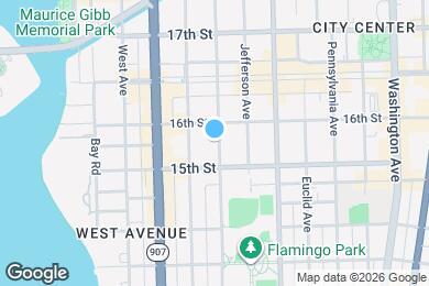 Map image of the property - 1544 Michigan Ave