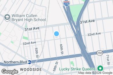 Map image of the property - 5807-5811 32nd Ave