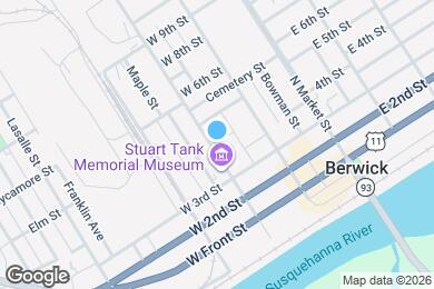Map image of the property - 326 N Vine St