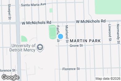 Map image of the property - 16834 Fairfield St