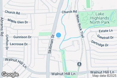 Map image of the property - 7340 Skillman St