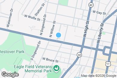 Map image of the property - 438 W Market St