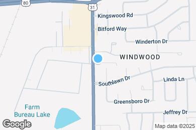 Map image of the property - 5001 Mobile Hwy