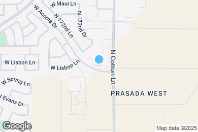 Map image of the property - 17157 W Lisbon Ln