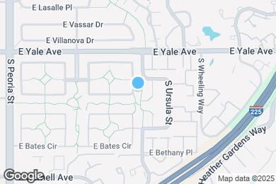 Map image of the property - 12446 E Amherst Cir