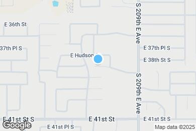 Map image of the property - 3504 E Gillette St