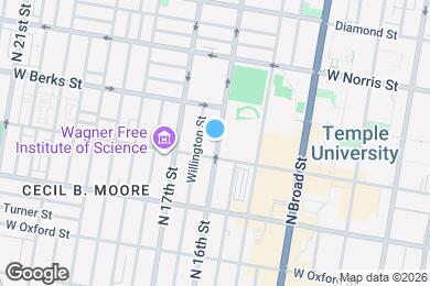 Map image of the property - 1814 N 16th St