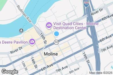 Map image of the property - Washington Square Apartments