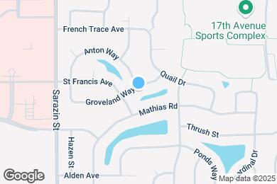 Map image of the property - 2142 Groveland Way