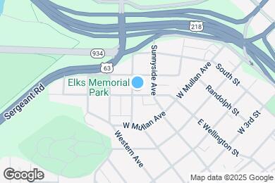 Map image of the property - 222 W Wellington ST