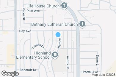 Map image of the property - 3105 Barnett St