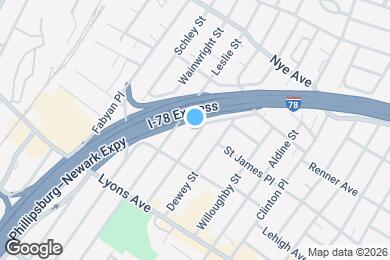 Map image of the property - 129 Hobson St