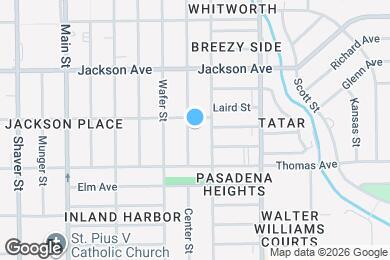 Map image of the property - 605 Center St