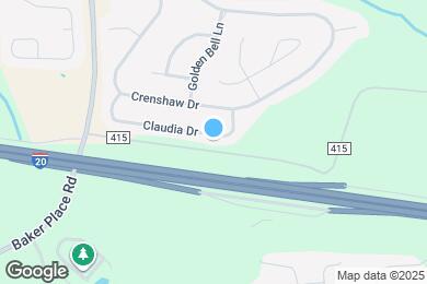 Map image of the property - 289 Claudia Dr