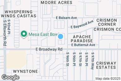 Map image of the property - 336 S Travis