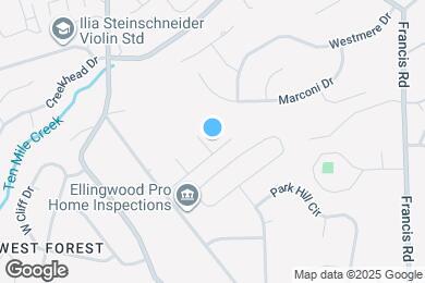 Map image of the property - 1725 Pinebrook Dr