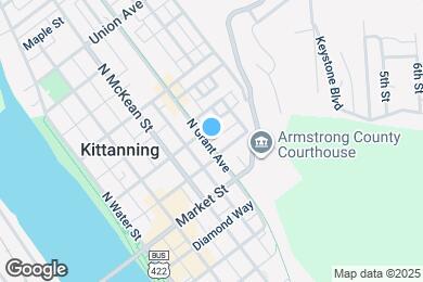 Map image of the property - 136 N Grant Ave