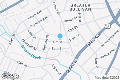 Map image of the property - 50 Orr St