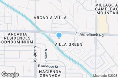 Map image of the property - 4132 E Calle Redonda