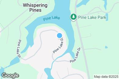 Map image of the property - 53 Pine Lake Dr
