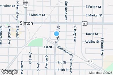 Map image of the property - 521 E Merriman St