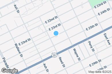 Map image of the property - 721 E 24th St