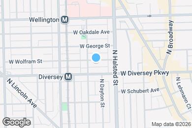 Map image of the property - 843 W Wolfram St