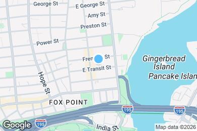 Map image of the property - 50 E Transit St