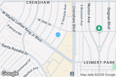 Map image of the property - 3936 S Victoria Ave