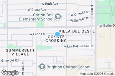 Map image of the property - 8542 W El Caminito Dr