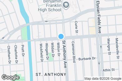 Map image of the property - 1940 Allen Toussaint Blvd