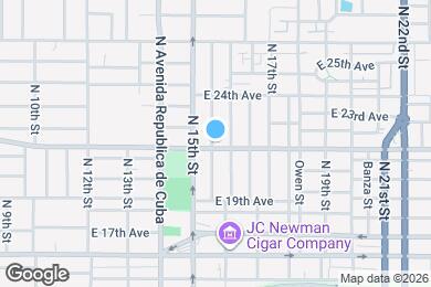 Map image of the property - 1520 E 21st Ave