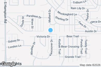 Map image of the property - 1512 Yellowbird Ct