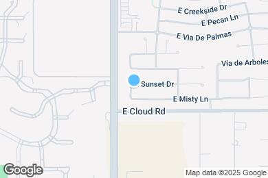 Map image of the property - 20837 Sunset Dr