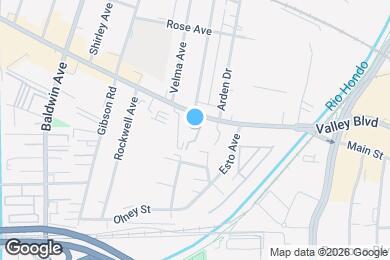 Map image of the property - Palm Garden Apartments