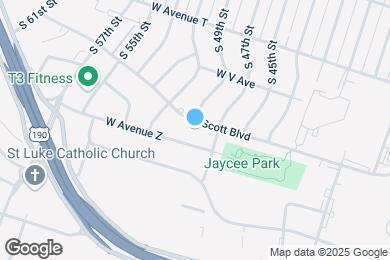 Map image of the property - 2413 Scott Blvd