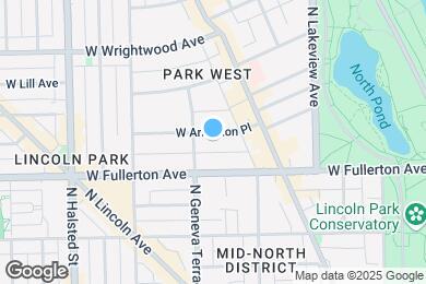 Map image of the property - 555 W Arlington