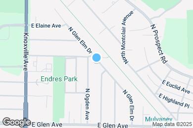 Map image of the property - 5215 N Glen Elm Dr