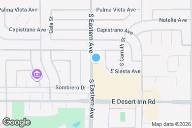 Map image of the property - 3152 S Eastern Ave