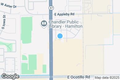 Map image of the property - 137 E Carob Dr