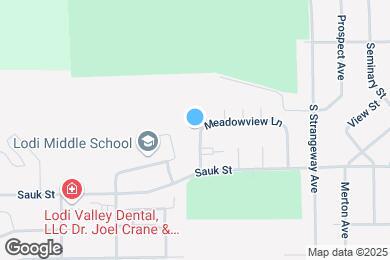 Map image of the property - 805 Meadowview Ln