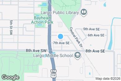 Map image of the property - 705 1st St SE