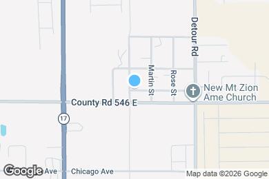 Map image of the property - 304 E Pearl St