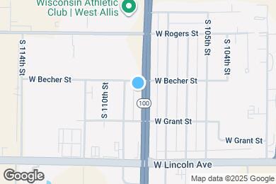 Map image of the property - 2123 S 108th St